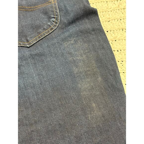 NWOT Lee Jeans Regular Fit Straight Mid Rise Womens Plus Size 20P Stretch Blue - Picture 10 of 11